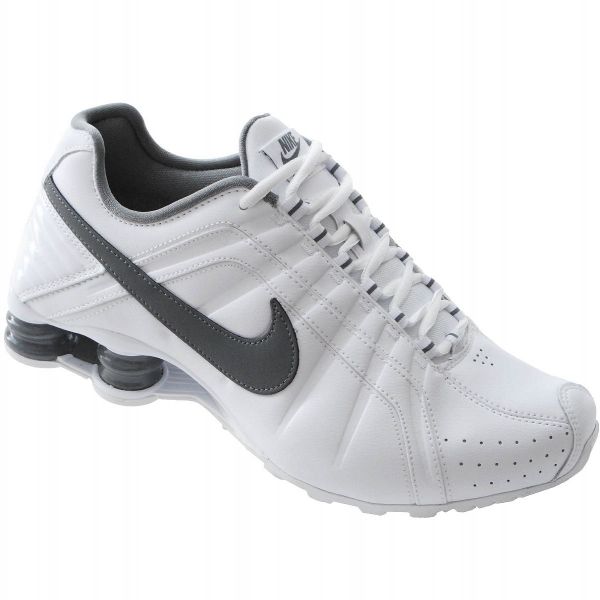 Nike Shox Junior White/Gray